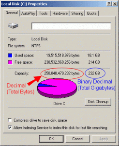 Disk Properties